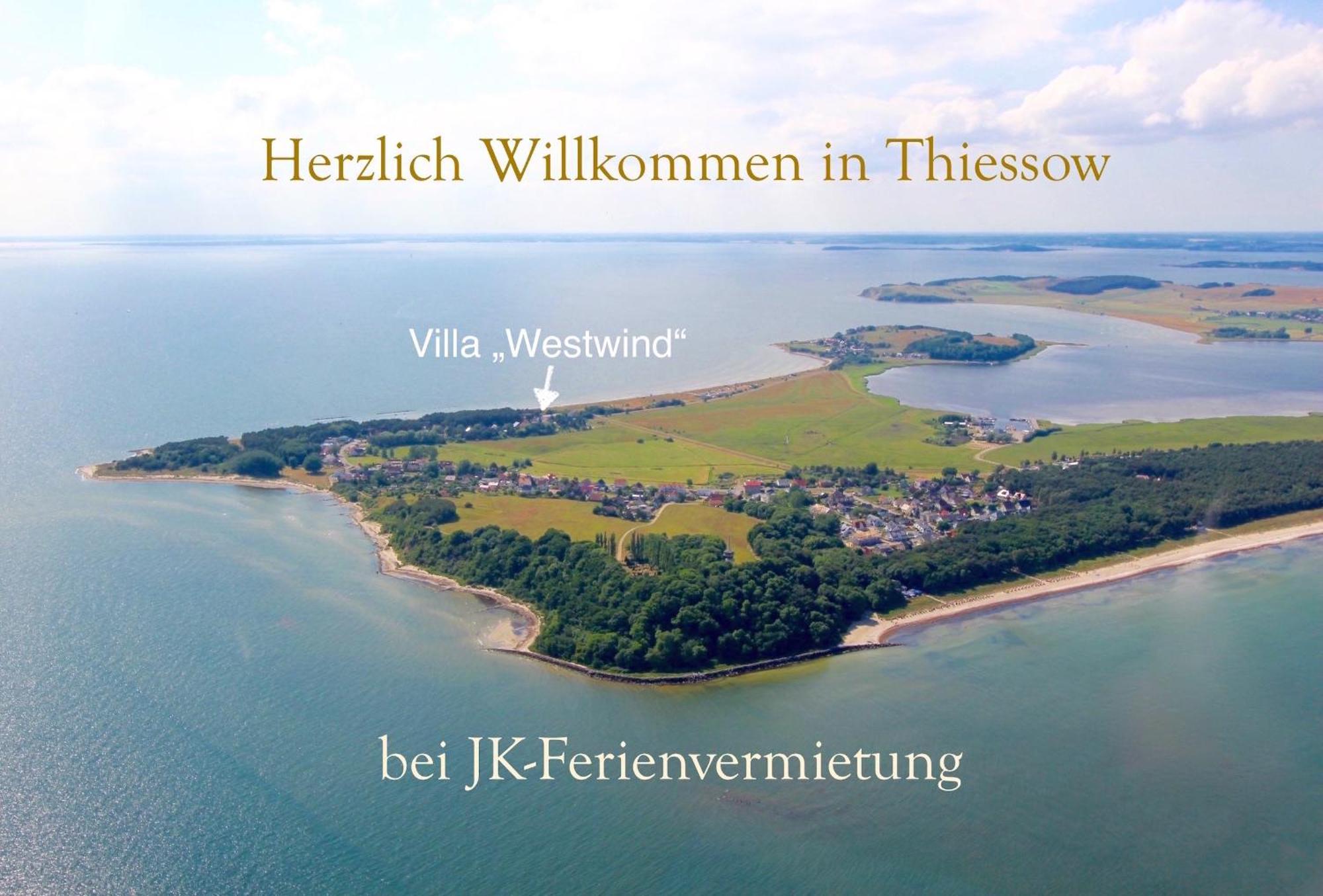 Ferienwohnung1 In Der Villa Westwind Thiessow Esterno foto