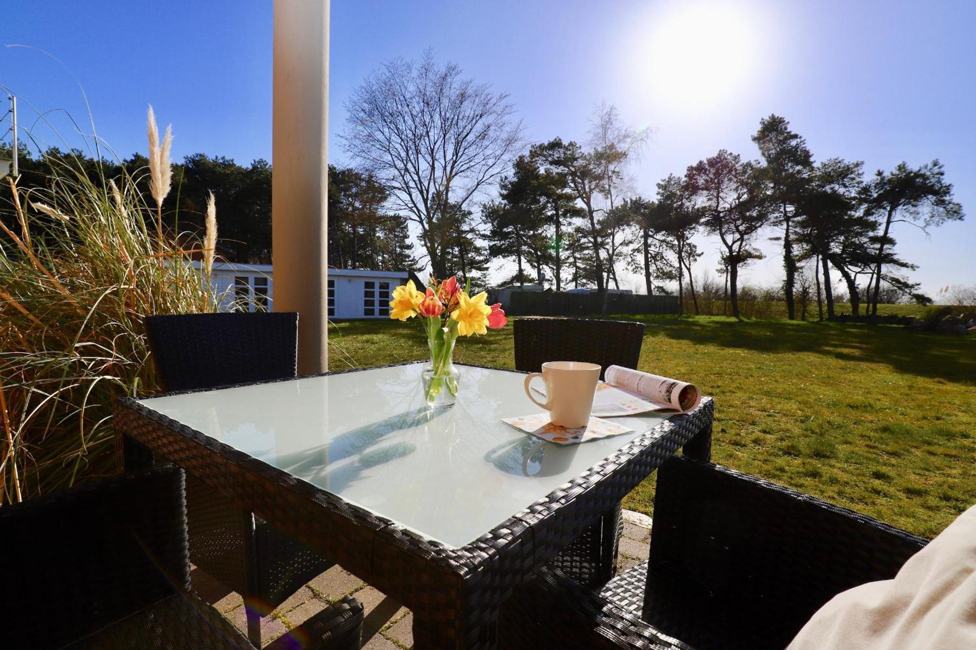 Ferienwohnung1 In Der Villa Westwind Thiessow Esterno foto
